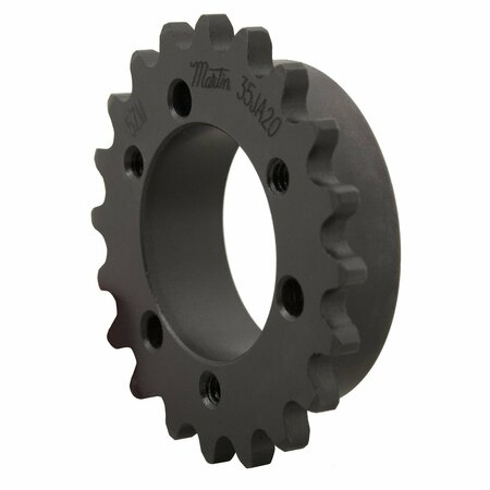 MARTIN SPROCKET & GEAR QD SPROCKET - 80 CHAIN AND BELOW - BUSHED 40JA17